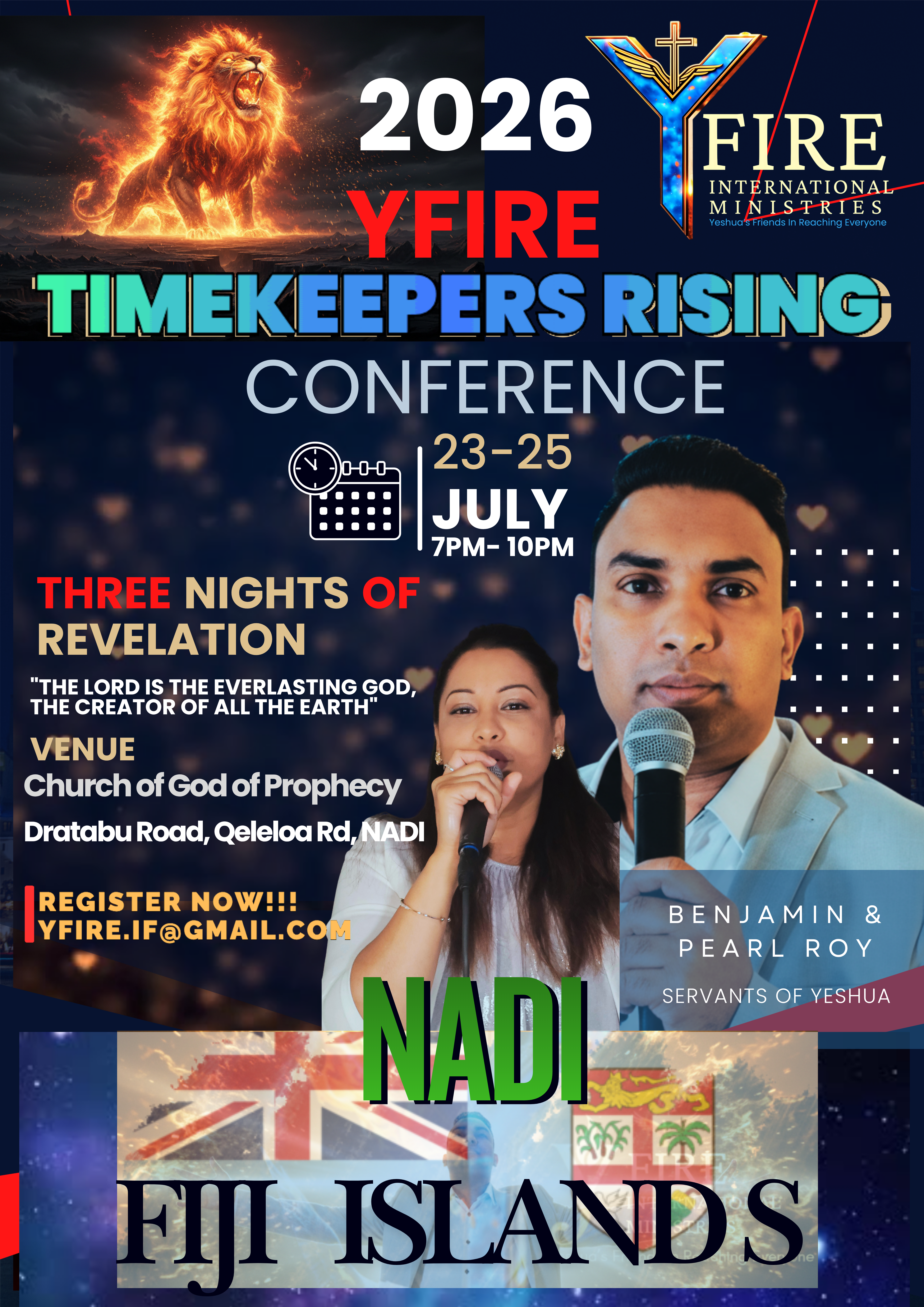 Timekeepers Rising 2026 conference poster